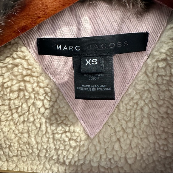 MARC JACOBS FUR HOOD COAT - Picture 9 of 10